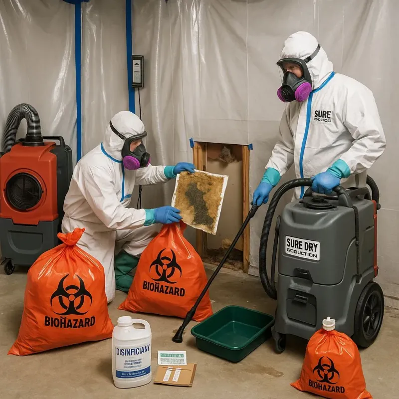 Contaminated Water Handling Protocols process in Noble County, OK